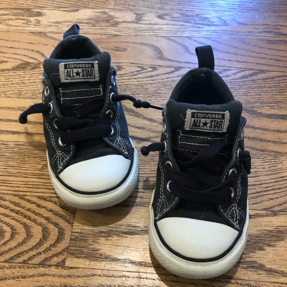 Converse Chuck Taylor All Star Street Ox Slip Ons Black